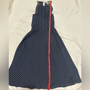 Michael Kors striped midi dress